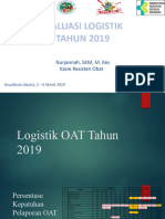 Evaluasi Logistik Tahun 2019