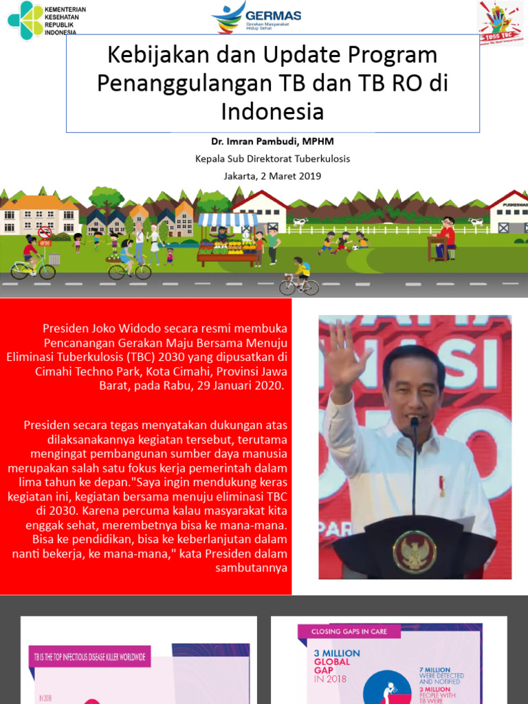 Kebijakan Dan Update Program Tb Indonesia Pdf
