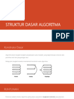 STRUKTUR DASAR ALGORITMA - Runtunan & Seleksi