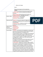 Bitácora de Trabajo 30 de Agosto