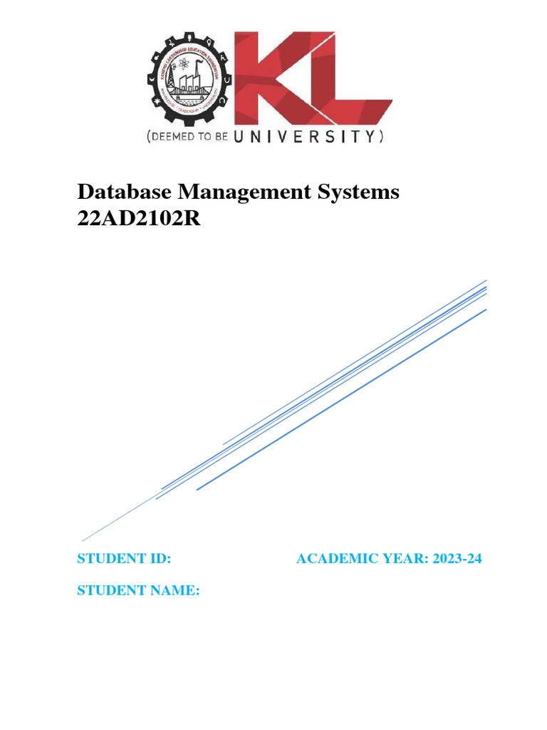 Database Management Systems Guide | PDF | Databases | Postgre Sql