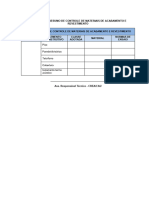 E.3.6 Quadro Resumo de Controle de Materiais de Acabamento e Revestimento