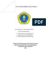 Metode Dan Teknik Pembelajaran Bahasa