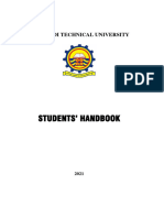 Students Handbook 2020 Full Book