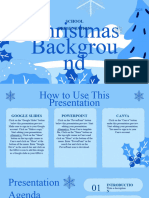 Illustrated Landscape Marketing Christmas Background