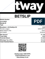 Betway X45C73FF6