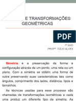 Simetria e Transformações Geométricas