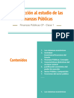 Introducción Al Estudio de Las Finanzas Públicas