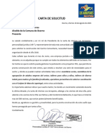 Carta Centro Comunitario