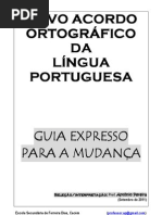Novo Acordo Ortográfico - versão 26-08