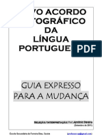 Novo Acordo Ortográfico - Versão 26-08