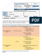 INFORME de Comparación de Componentes