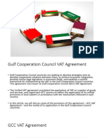 Gulf Cooperation Council Vat Agreement PDF