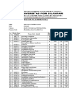 Daftar Nilai Sementara Ucan