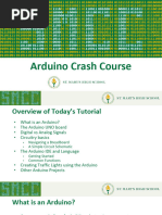 Arduino Crash Course