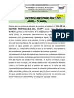 Día de La Gestión Responsable Del Agua - Diagua