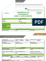 Anamnesis de Enfermeria 5to