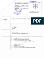 Sop Penyelesaian Masalah Komplikasi