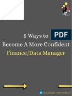 5 Ways To Become A More Confident Finance - Data Manager