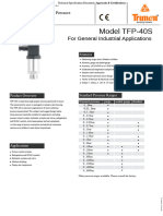 Piezoresistive Pressure Transmitter in India