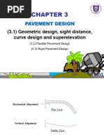 Superelevation in Road Design | PDF | Slope | Road