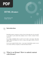 HTML Iframes