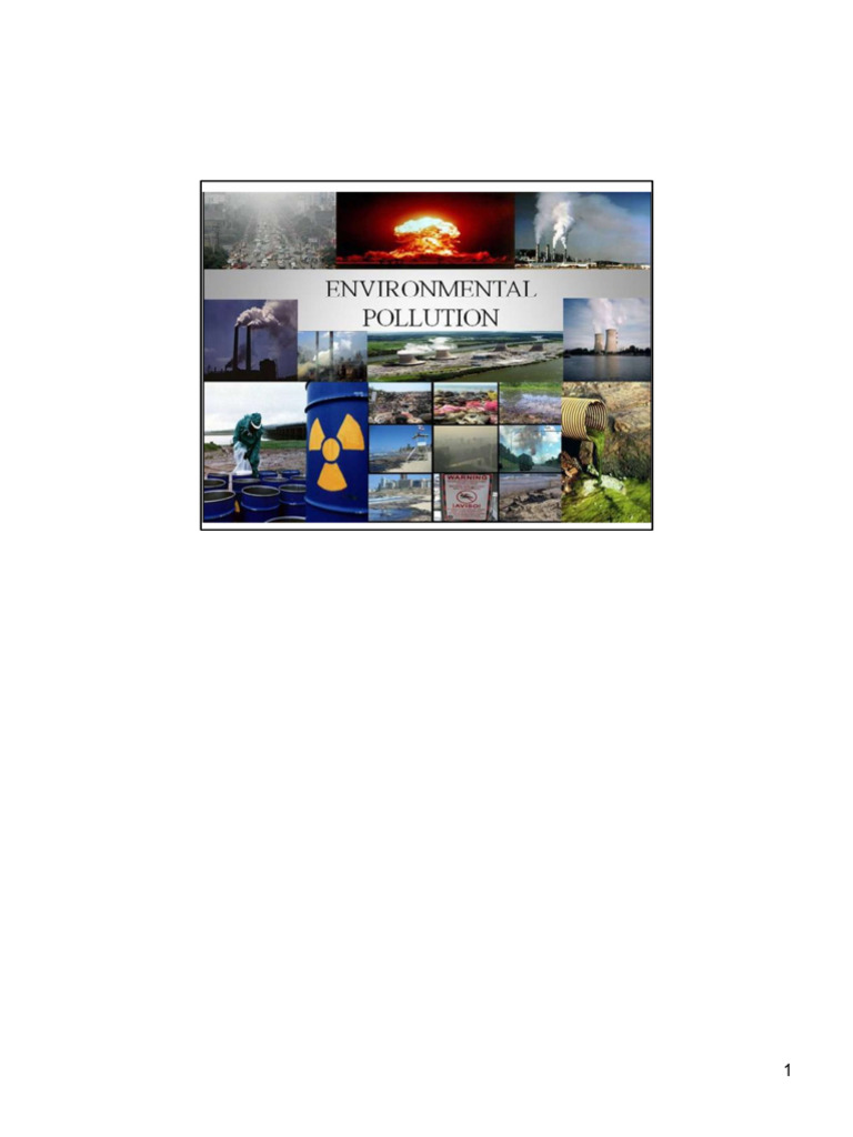 Pollution Control and Health Risks | PDF | Radioactive Waste | Nuclear ...