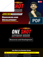 Resources and Development One Short Revision