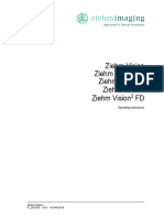 Ziehm Imaging Vision FD R 2FD C Arm Systems P 281030 r201901