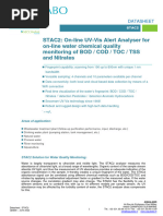 Datasheet On Line Analyser STAC2