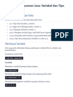 04 - Variabel Dan Tipe Data