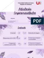 Articulación Temporomandibular: Universidad Católica de Cuenca Posgrado de Ortodoncia