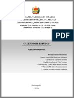 Caderno de Estudos Polícia Ostensiva (POS) - CFS-2020 Atualizado 16-10