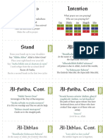 Prayer Cards Mutli Sheet Margin