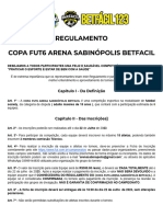 Regulamento Copa Arena