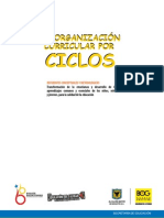2° edición del libro de Reorganización Curricular por Ciclos