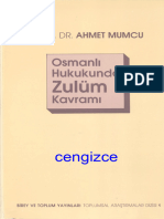 Ahmet Mumcu - Osmanlı Hukukunda Zulüm Kavramı