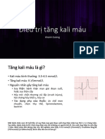 Điều trị tăng kali máu