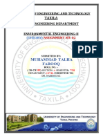 Wnvironmental Engineering Research Assignment