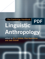 The Cambridge Handbook of Linguistic Anthropology