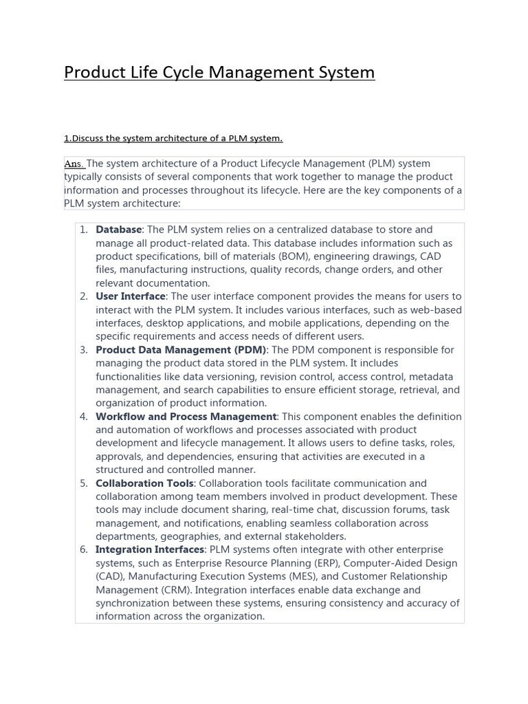 Unit 4 Pdf Product Lifecycle Business