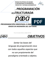 POOA Teoría 2. Programación Estructurada