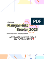 Projetos Planejamento Curso @PsicologaEscolar