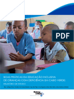 Cabo Verde - Boas Praticas em Educacao Inclusiva de Criancas Com Deficiencia