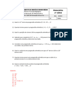 Tarefa 4 - Lei de Formação de P.a's