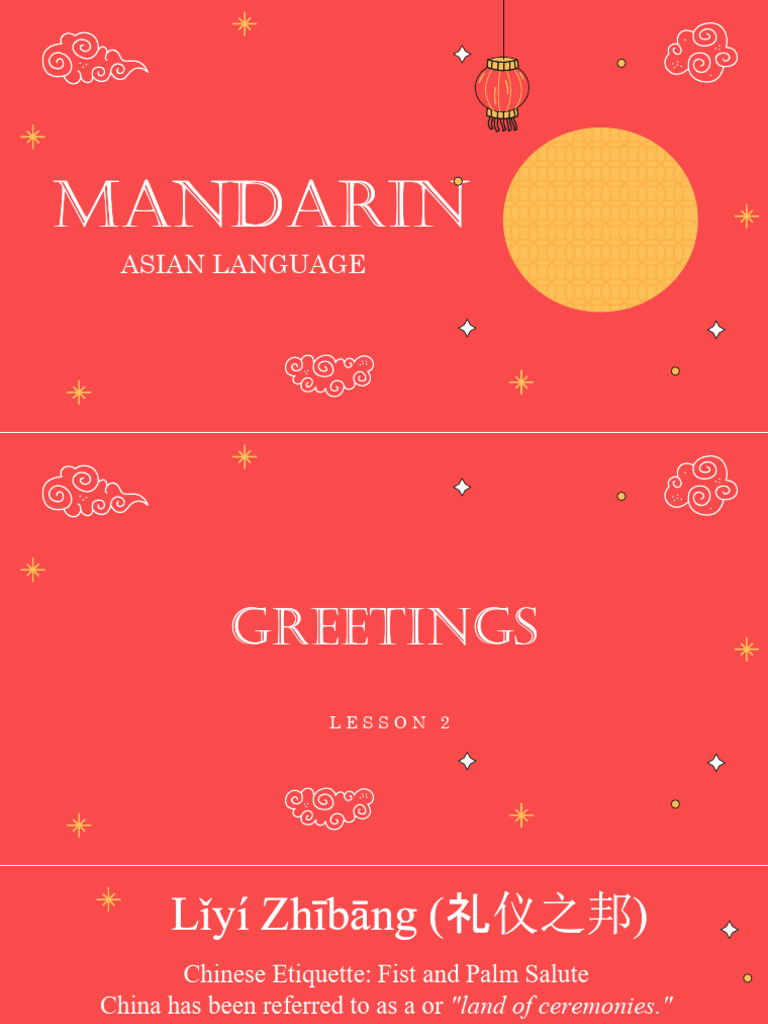 Lesson 2 Greetings Pdf