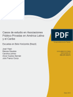 Casos de Estudio en Asociaciones Público-Privadas en América Latina y El Caribe Escuelas en Belo Horizonte Brazil Es Es