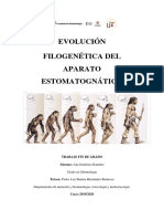 Evolución Filogenética Del Aparato Estomatognático