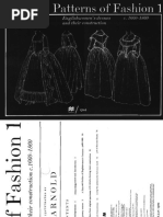 Janet Arnold, Patterns of Fashion T3 1560-1620 | PDF