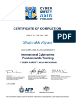 International Cybercrime Fundamentals Certificate. 055150